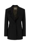 Blumarine Jackets And Vests In Black