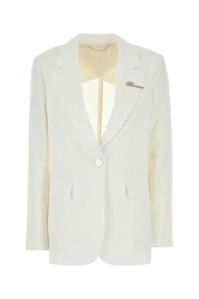 Blumarine Jackets And Vests In White