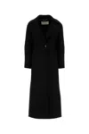 Blumarine Outwear Wool Coat 2s099b N0990 In Black