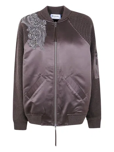 Blumarine Jackets In Brown