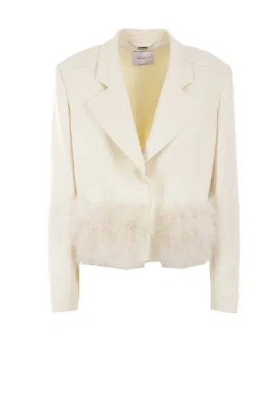 Blumarine Jackets In White