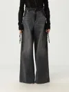 Blumarine Jeans  Woman Color Grey In Black