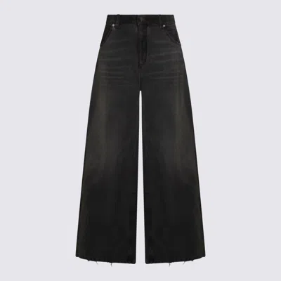BLUMARINE JEANS GREY GUNMETAL