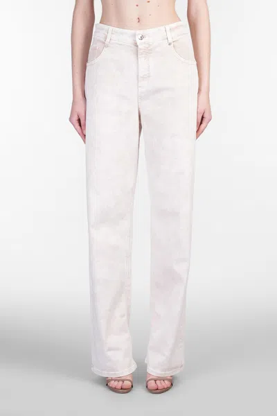 Blumarine Jeans In Rose-pink Cotton