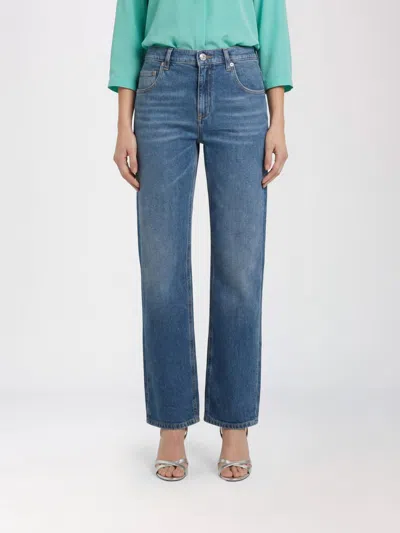 Blumarine Jeans Woman  In Blue