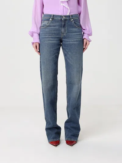 Blumarine Jeans Woman  In Blue