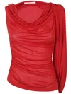Blumarine Jersey Sable` Top