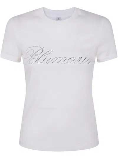 Blumarine Jersey T-shirt In White