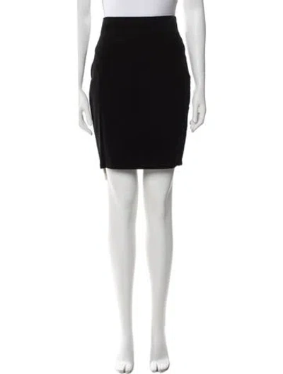 Pre-owned Blumarine Knee-length Skirt In Black