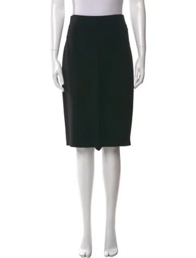 Pre-owned Blumarine Knee-length Skirt In Black