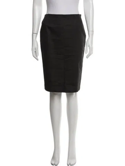 Pre-owned Blumarine Knee-length Skirt In Black