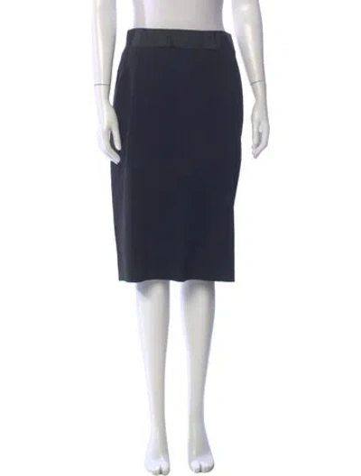 Pre-owned Blumarine Knee-length Skirt In Blue