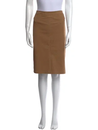 Pre-owned Blumarine Knee-length Skirt In Brown