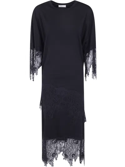 Blumarine Knit Dress "milano" In Black