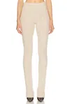 Blumarine Knit Pant In Croissant