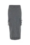 Blumarine Knit Skirt 2g272a N0979