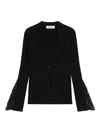 Blumarine Black Top In Black