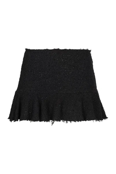 BLUMARINE KNITTED LUREX SKIRT