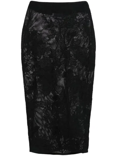 BLUMARINE KNITTED SKIRT