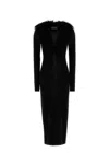 Blumarine Black Wool Cardigan In Black