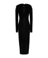 Blumarine Black Wool Cardigan In Black