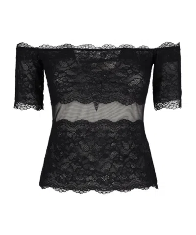 Blumarine Lace Blouse In Multi