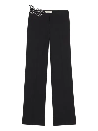 Blumarine Lace-embellished Trousers