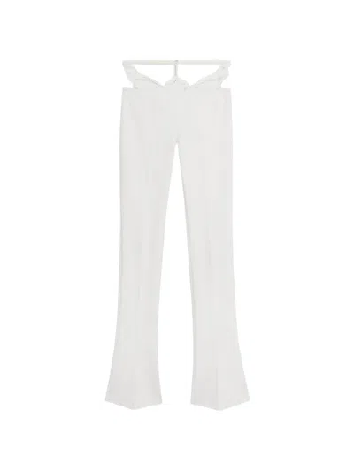 Blumarine Lace Trousers In White