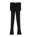 Blumarine Laminated Tights In Black