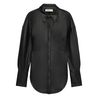 BLUMARINE BLUMARINE LEATHER SHIRTS