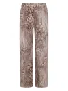 Blumarine Jeans In Brown Cotton In Brown