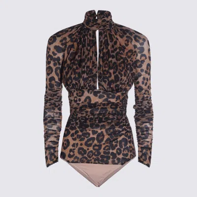 BLUMARINE LEOPARD TOP