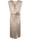Blumarine Light Twill Dress