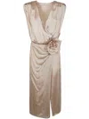 Blumarine Light Twill Dress