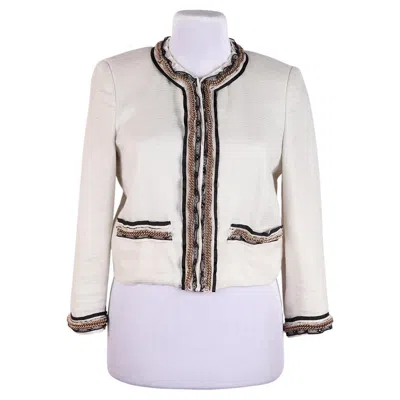 Pre-owned Blumarine Linen Jacket In Gray