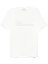 Blumarine Rhinestone-embellished Butterfly-motif T-shirt In White