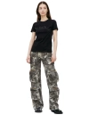Blumarine Women Logo Cotton T-shirt In Multi