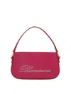 Blumarine Logo Handbag In Pink