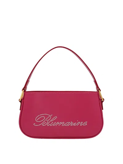 Blumarine Logo Handbag In Pink