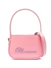Blumarine Patent Leather Logo Handbag