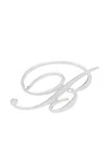 Blumarine Logo-plaque Earring In Silver