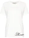 Blumarine Logo-print T-shirt In White