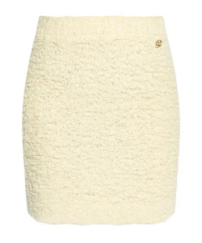 BLUMARINE LOGO SKIRT