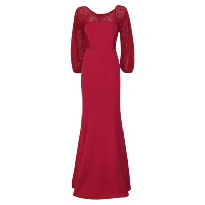 Pre-owned Blumarine Long Dress Size 40 In Red