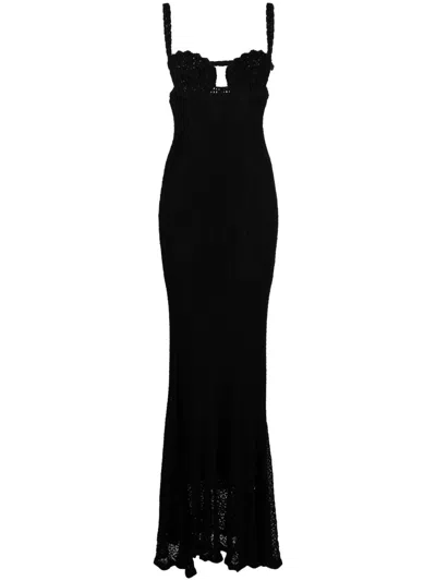 BLUMARINE BLUMARINE LONG KNIT DRESS