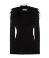Blumarine Long Knitted Cardigan