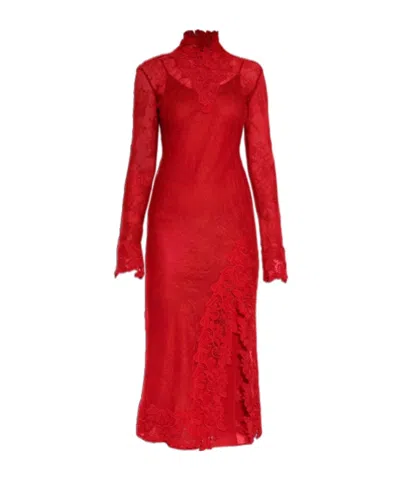 BLUMARINE LONG SLEEVE DRESS