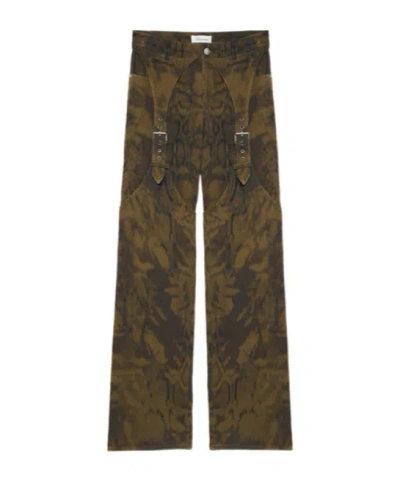 Blumarine Low-rise Boyfriend Jeans In Green