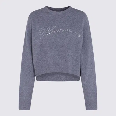 Blumarine Maglie Grey Excalibur In Gray