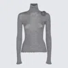 Blumarine Maglie Grigio In Grey